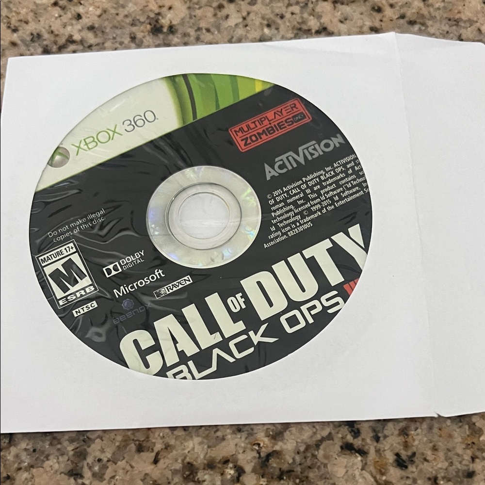 Call of Duty: Black Ops II for Xbox 360 - Black